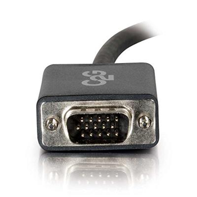 C2G 1m DisplayPort manspersoon naar VGA manspersoon Computer Monitor Adapterkabel Zwart