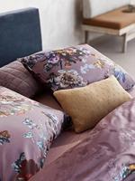 Essenza Essenza knitted Ajour cushion Fern yellow 30x50 - thumbnail