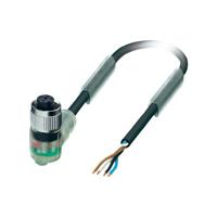 Phoenix Contact 1668292 Sensor/actuator connector, geassembleerd M12 Aantal polen (sensoren): 4 Bus, haaks 3.00 m 1 stuk(s) - thumbnail