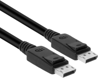club3D CAC-2068 DisplayPort-kabel DisplayPort Aansluitkabel DisplayPort-stekker, DisplayPort-stekker 2.00 m Zwart Vlambestendig, 8K UHD - thumbnail
