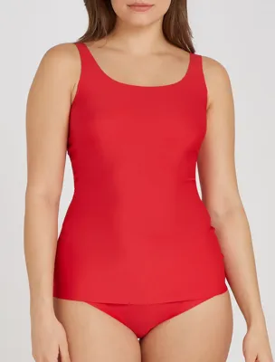 31614 Secrets dames hemd V-hals - 2-way - Naadloos dames onderhemd - Invisibile