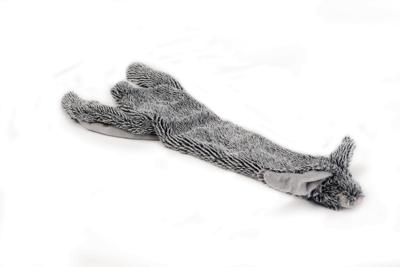 Flatino pluche hondenspeeltje konijn zwart 52 cm Flatino pluche hondenspeeltje konijn zwart 52 cm