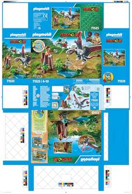 Playmobil® Dinos 71525 observatiepost voor dimorphodon