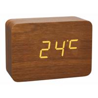 TFA Dostmann 60.2549.01 Wekker Zendergestuurd Hout, Zwart Alarmtijden 1 - thumbnail