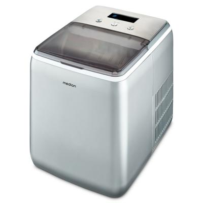 MEDION IJsblokjesmachine (ijsblokjesformaat klein en groot, 2,6 liter watertank, korte productietijd ca. 10 MEDION IJsblokjesmachine (ijsblokjesformaat klein en groot, 2,6 liter watertank, korte productietijd ca. 10