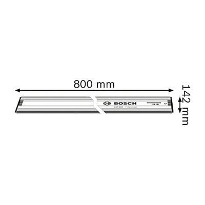 Bosch Professional FSN 800 Professional Geleiderail 800mm. - 1600Z00005 - thumbnail