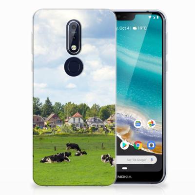 Nokia 7.1 | TPU Hoesje | Koeien