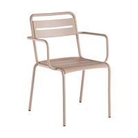 EMU Star tuinstoel met arm magnolia pink - thumbnail