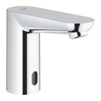 GROHE Euroeco Cosmopolitan E waterbesparende wastafelkraan infrarood zonder menging met LongLife batterij 6V chroom 36271000 - thumbnail