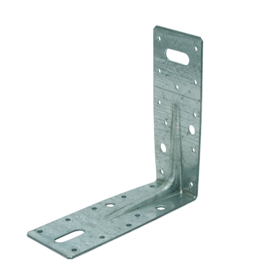 GB hoekanker met ril 150x150/60x2.5 zink magnesium | 50 stuks - GB070229