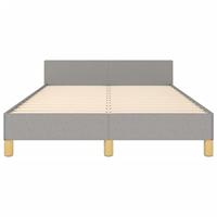 Bedframe zonder matras 120x190 cm stof lichtgrijs - thumbnail