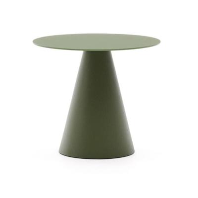 Kave Home Ronde Bijzettafel 'Wilshire' 50cm, kleur Donkergroen