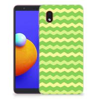 Samsung Galaxy A01 Core | TPU bumper | Waves Green - thumbnail