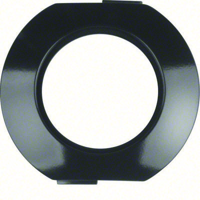 Berker serie 1930 middenafdekraam zwart