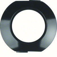 Berker serie 1930 middenafdekraam zwart - thumbnail