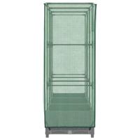 Plantenbak verhoogd met kashoes 120x40x123 cm rattanlook - thumbnail