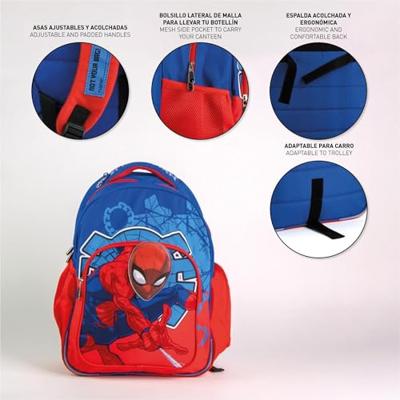 Schoolrugzak Spider-Man Blauw