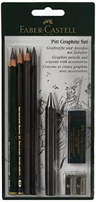 Faber-Castell Faber castell fc-112997 potloodset pitt graphite 7-delig op blister