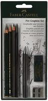 Faber-Castell Faber castell fc-112997 potloodset pitt graphite 7-delig op blister - thumbnail