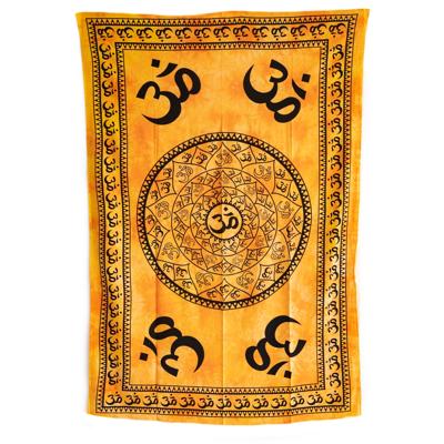 Authentiek Wandkleed Katoen OHM Mandala Geel (215 x 135 cm) Authentiek Wandkleed Katoen OHM Mandala Geel (215 x 135 cm)
