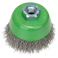 Bosch Accessories Komborstel voor haakse- en rechte schuurmachine - geribbelde draad, roestvrij, 65 mm 2609256501 1 stuk(s) - thumbnail