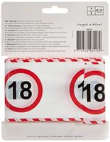 Afzetlint verkeersbord 18 - thumbnail
