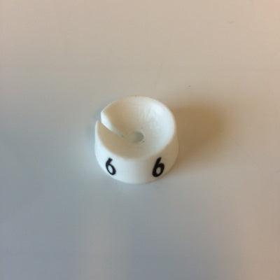 MB wit/zwart 6 voor op kledinghanger