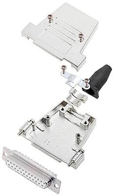 encitech DTSL25-SJSRG-T-DBS-W-K 6355-8086-13 D-sub female connectorset 180 ° Aantal polen: 25 Soldeerkelk 1 stuk(s)