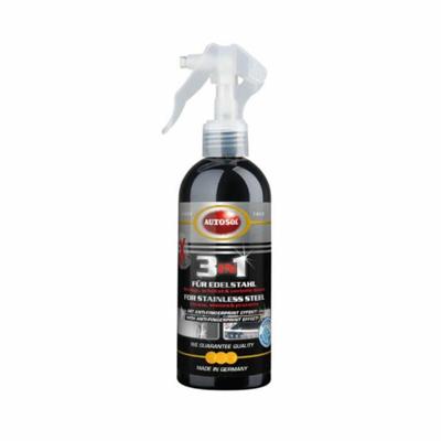 AUTOSOL reiniger voor roestvrij staal "3in1 stainless steel cleaner 3 250 ml