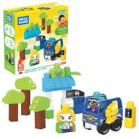 Mega Bloks green town charge & go bus - 35 grote bouwstenen - thumbnail