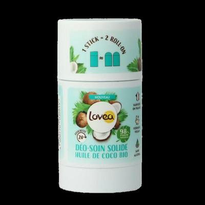 Lovea Solid deo care coconut oil organic 50 Gram