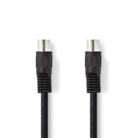 DIN-Audiokabel | DIN 5-Pins Male - DIN 5-Pins Male | 3,0 m | Zwart - thumbnail