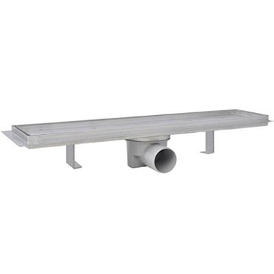 VidaXL Doucheputje rechthoekig 530x140mm roestvrij staal - thumbnail