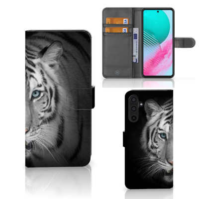 Samsung Galaxy M54 | Telefoonhoesje | Met pasjeshouder | Tijger Samsung Galaxy M54 | Telefoonhoesje | Met pasjeshouder | Tijger