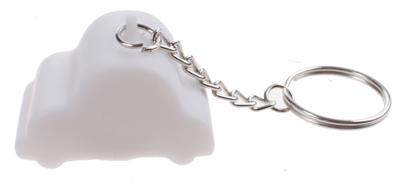 Moses lichtgevende sleutelhanger Auto 4 cm wit