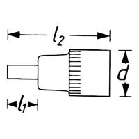 Hazet 986A-7/16 Dopsleutel-bitinzet 1/2 (12.5 mm) - thumbnail