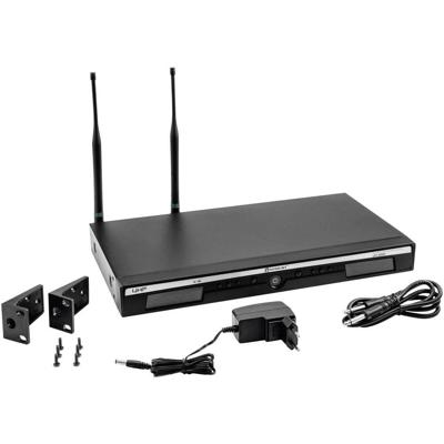 RELACART UR-222D 2-channel UHF Receiver 823-832 + 863-865 MHz