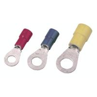 Intercable 180833 Ringkabelschoen Dwarsdoorsnede (max.): 1.00 mm² Deels geïsoleerd Rood 1 stuk(s) Piece - thumbnail