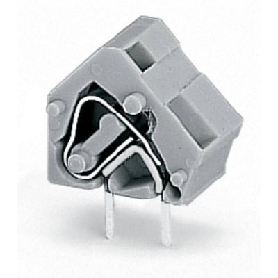 WAGO 236-301 Veerkrachtklemblok 2.50 mm² Aantal polen 1 Grijs 300 stuk(s)