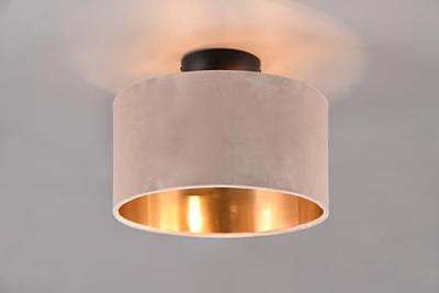 Trio PlafondlampJulieta fluwele kap - 619000244