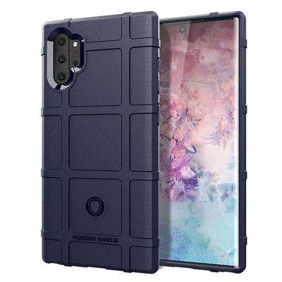 Schokbestendige beschermer cover volledige dekking siliconen case voor Galaxy Note 10 Pro/Note 10 + (blauw) Schokbestendige beschermer cover volledige dekking siliconen case voor Galaxy Note 10 Pro/Note 10 + (blauw)