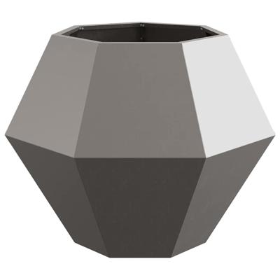 VidaXL Plantenbak roestig 75 x 75 x 60 cm cortenstaal