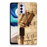 Motorola Moto G42 | Siliconen hoesje | met foto Bladmuziek - thumbnail