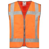 Tricorp veiligheidsvest - RWS - rits - fluor oranje - maat M-L - 453019 - thumbnail