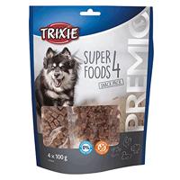TRIXIE PREMIO SUPERFOODS KIP / EEND / RUND / LAM 4X100 GR - thumbnail