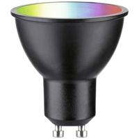29148 Paulmann Home LED-lamp GU10 Energielabel: F (A - G) 4.8 W RGBW Zwart (mat) - thumbnail