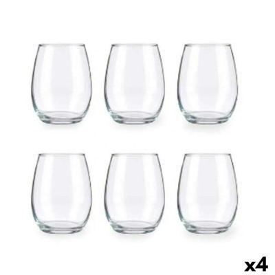 Glazenset Pasabahce Amber Transparant Glas 350 ml (4 Stuks)