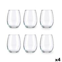 Glazenset Pasabahce Amber Transparant Glas 350 ml (4 Stuks) - thumbnail