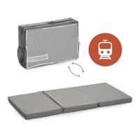 HAUCK Sleeper matras voor reiswieg - 60 x 120 cm - grijs - thumbnail