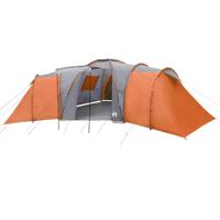 VidaXL Koepeltent 12-persoons waterdicht grijs en oranje - thumbnail